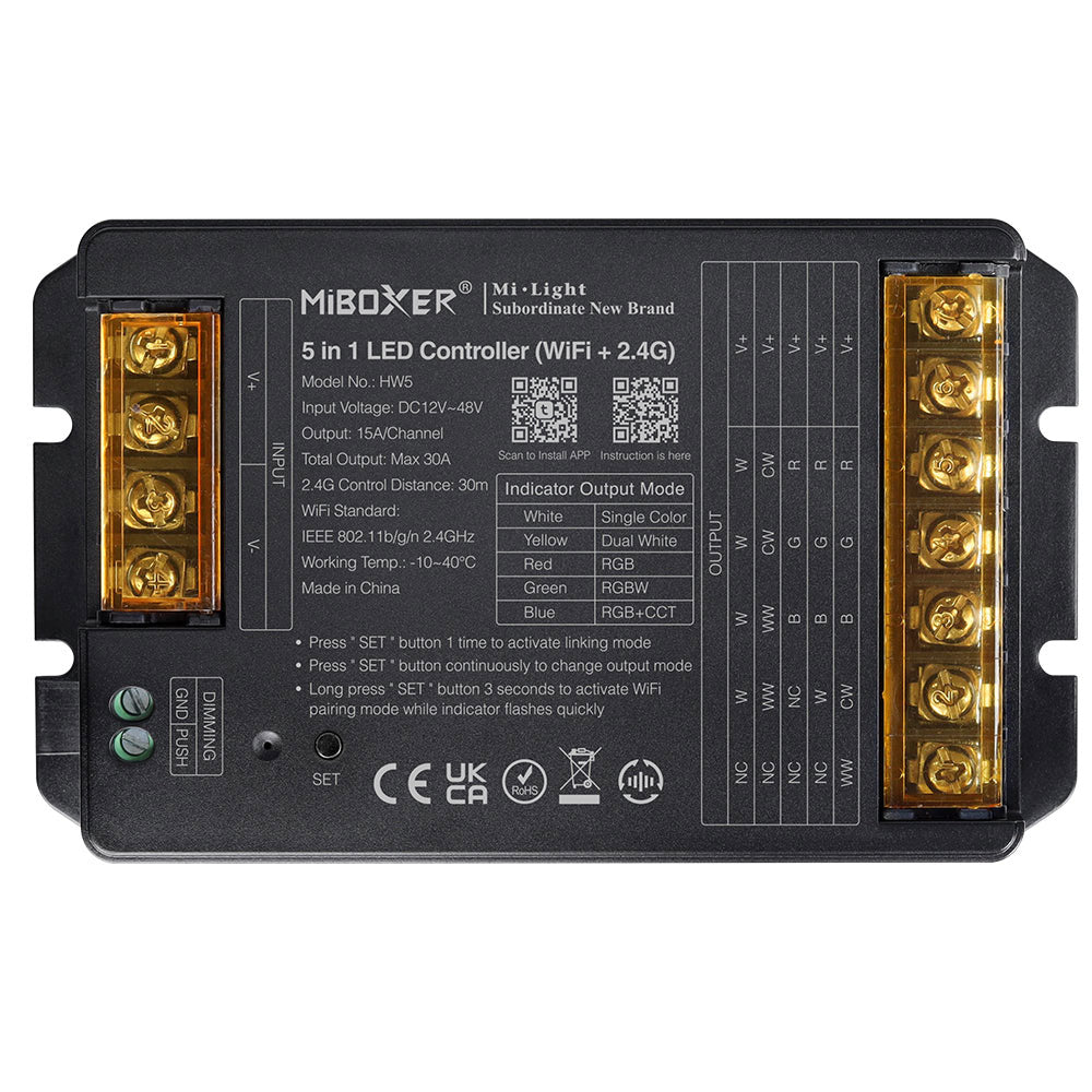 HW5 5 in 1 LED Controller