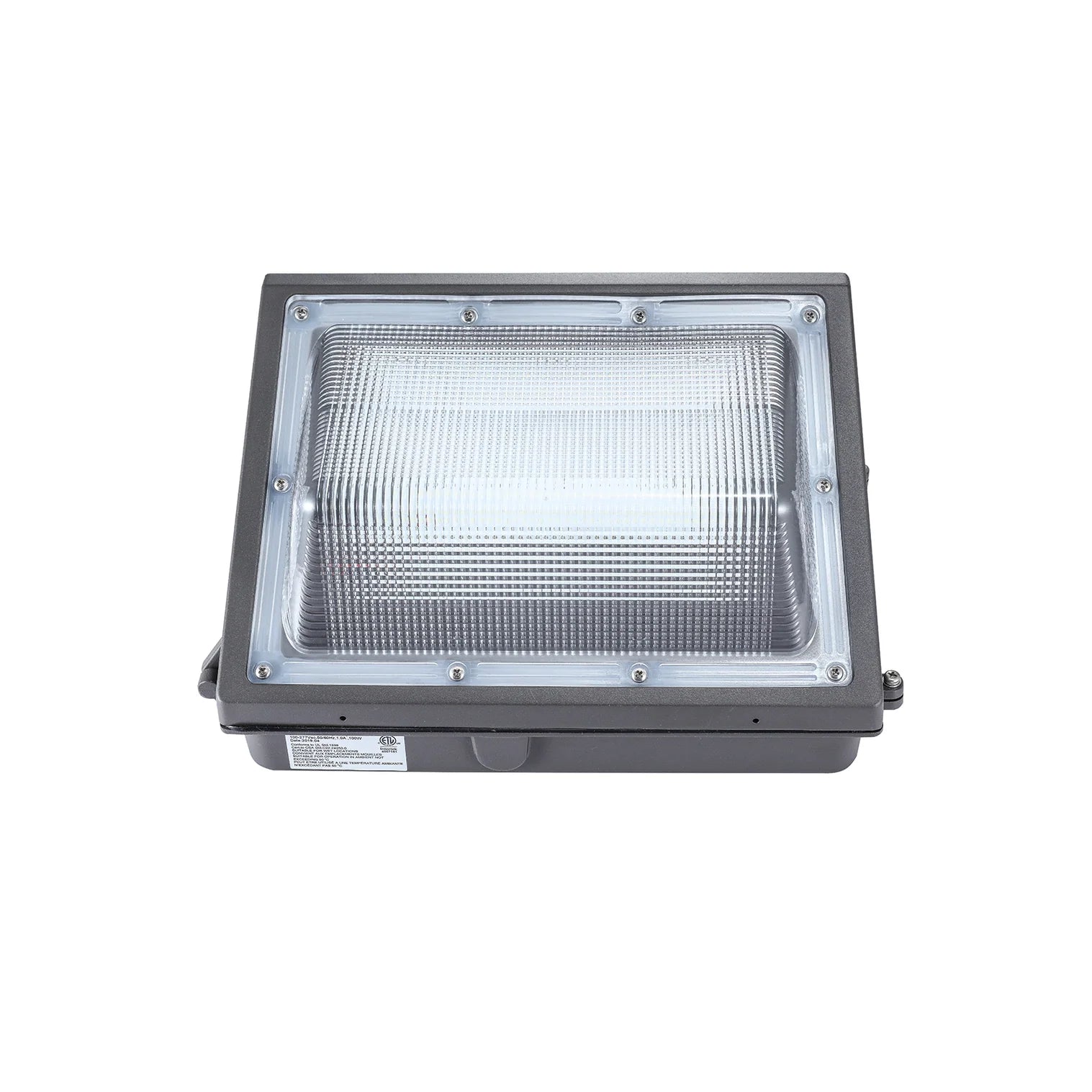 60/80/100/120W LED Wall Pack — Wattage & 3CCT Tunable, Built-In Photocell, 130 lm/W, DLC Premium, ETL Listed | WP60/80/100/120W-XXK