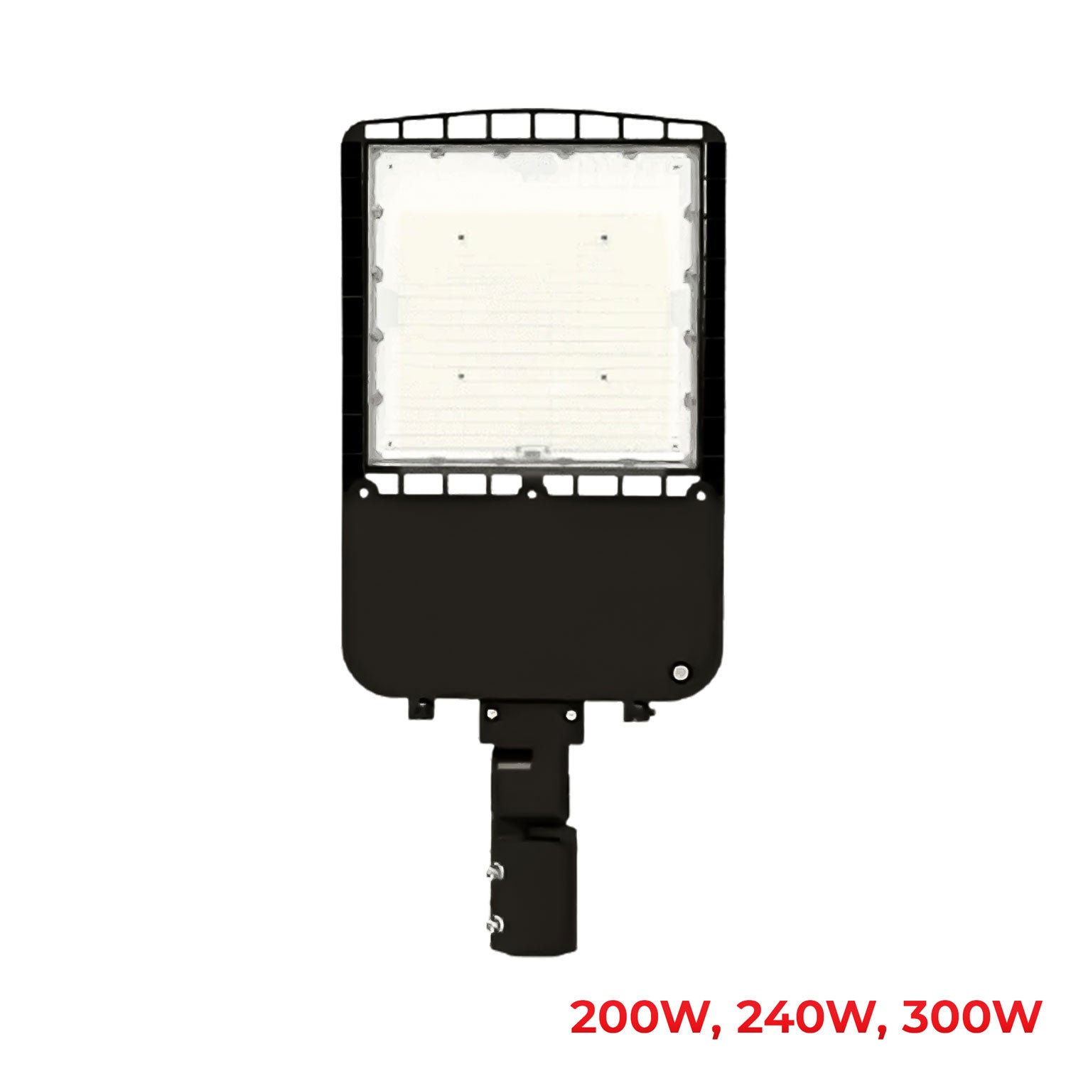 Adjustable LED Parking Lot Light 200/240/300W, 3CCT 39000 Lumens Security Area Light - 480V Available - UL DLC Listed - SZ-PK300W