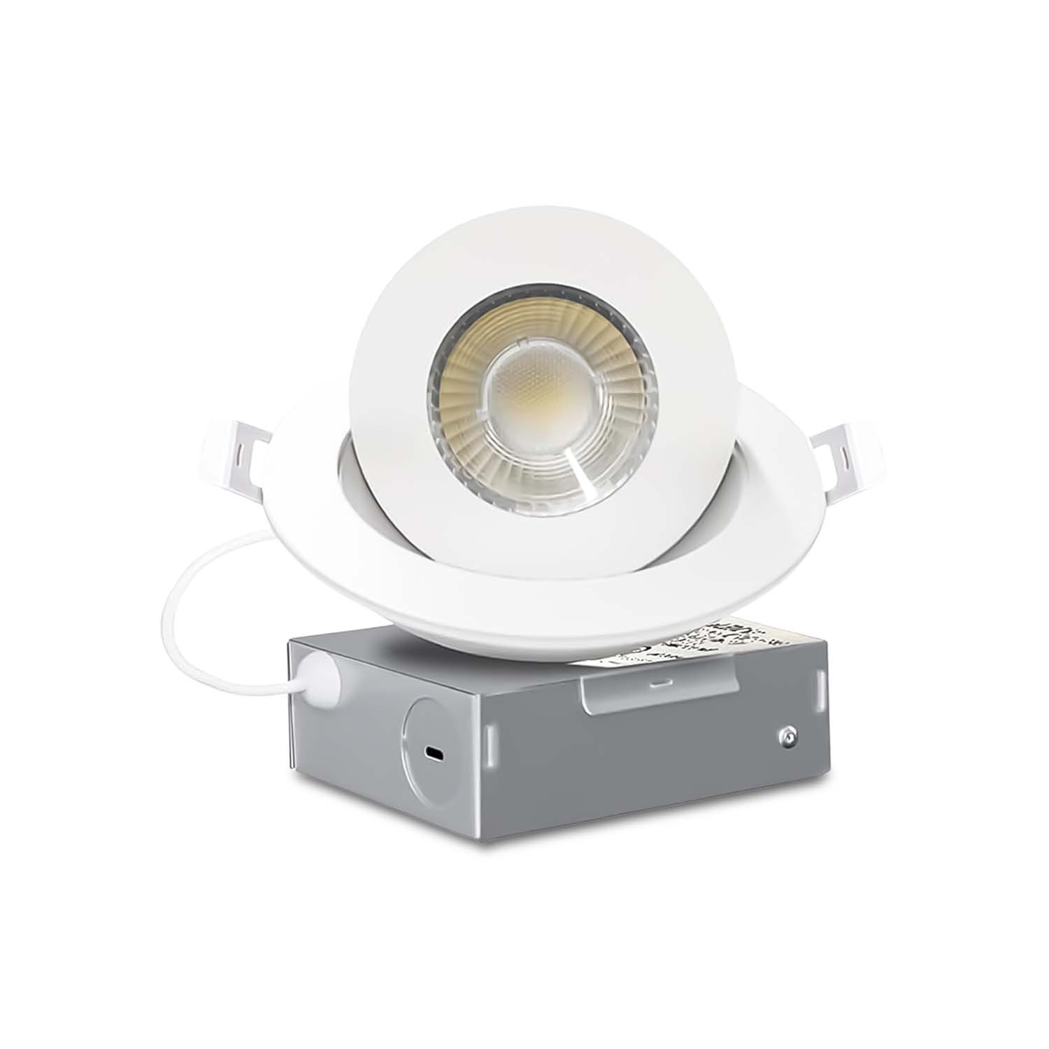 6 inch 5CCT Canless Gimbal Slim Downlight 12W 950 lumens