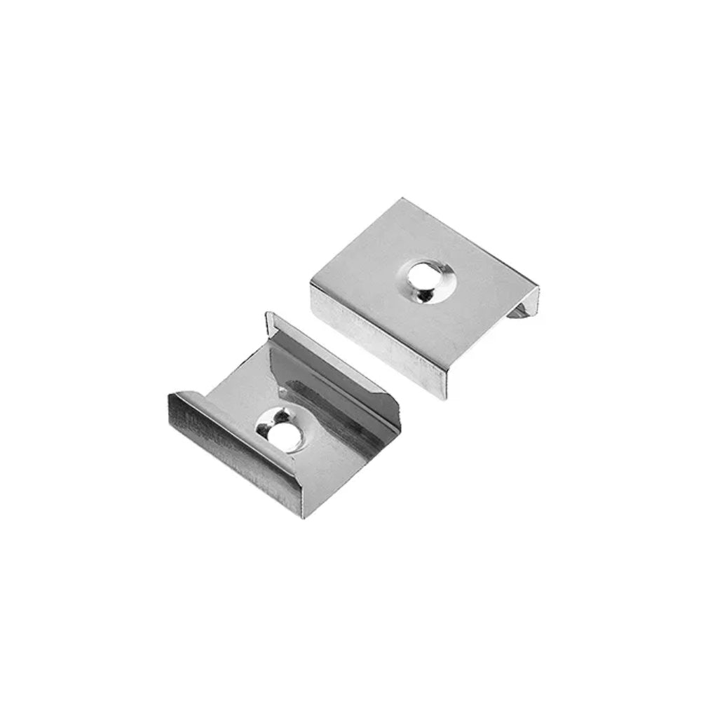 STL-1103 Aluminum LED Channel, U-Shape Surface Mount, 39in (1m), Silver or Black Finish, Milky Diffuser, 5-Pack