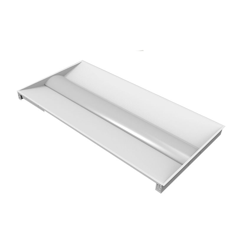 2x4 Troffer Retro Kit Panel 4000K 40W, Tool Free Assembly on Site, 2-Pack