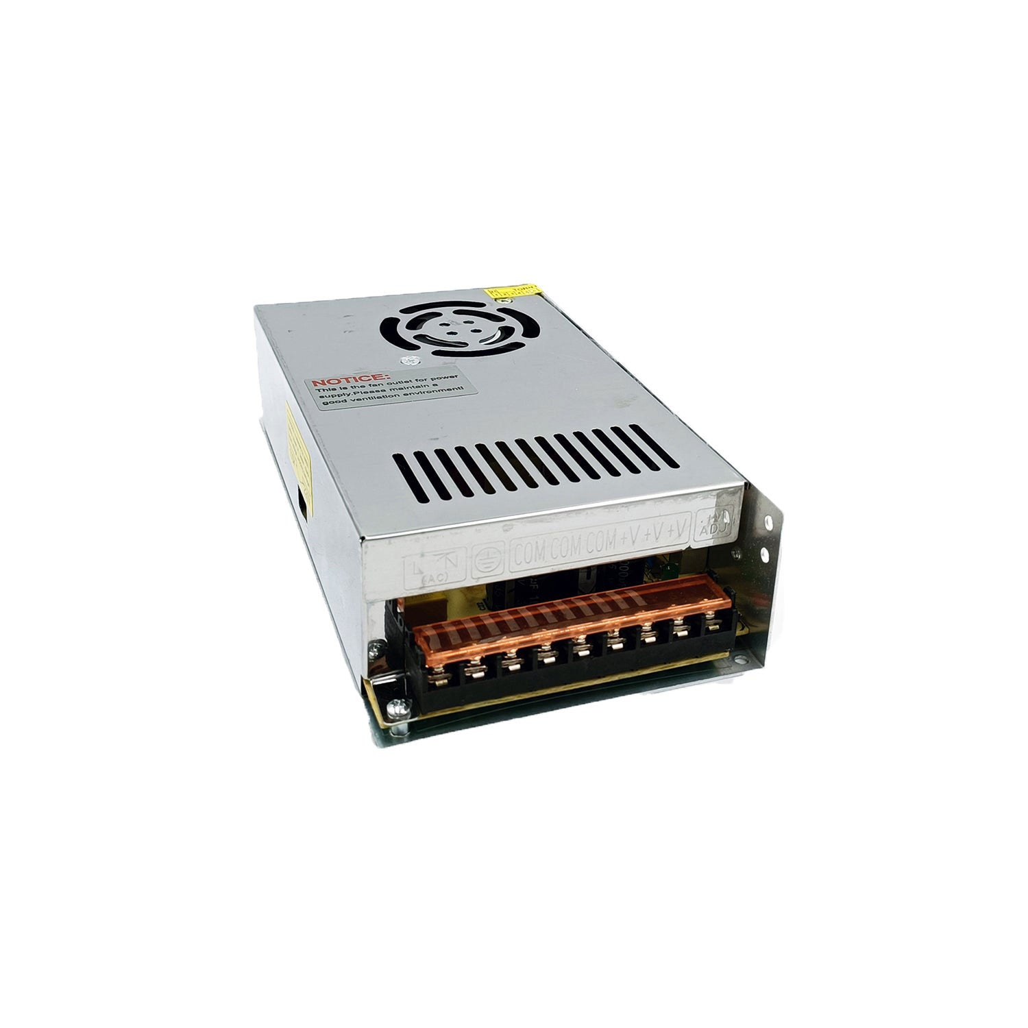 250W Indoor Power Supply - 12V 21A - Switching Power Supply - Active Fan Cooling