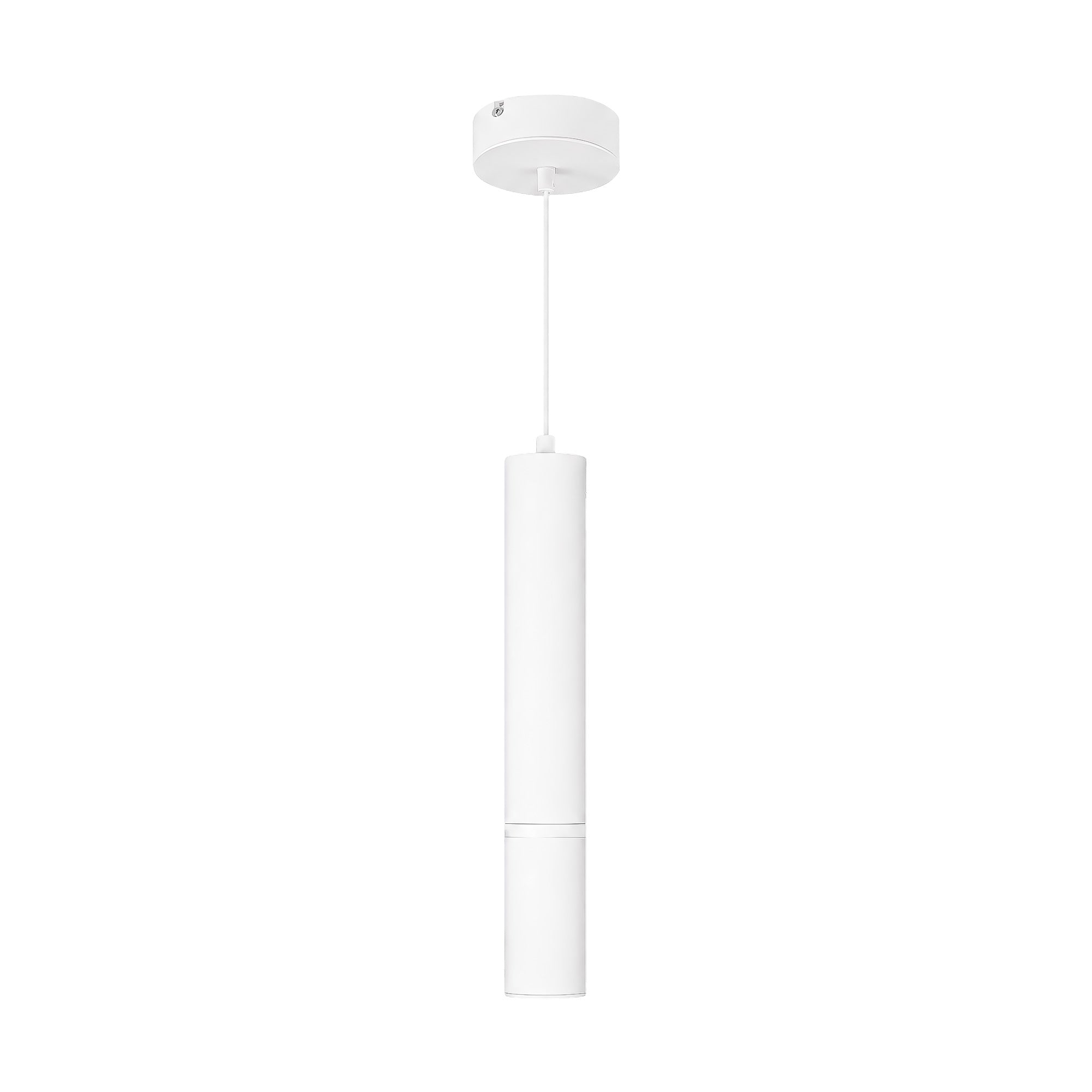 30W Adjustable Beam LED Pendant Light — 8°–80° Zoom, 5CCT Selectable (2700K–5000K), 2600lm, Height-Adjustable, TRIAC Dimmable, ETL Listed