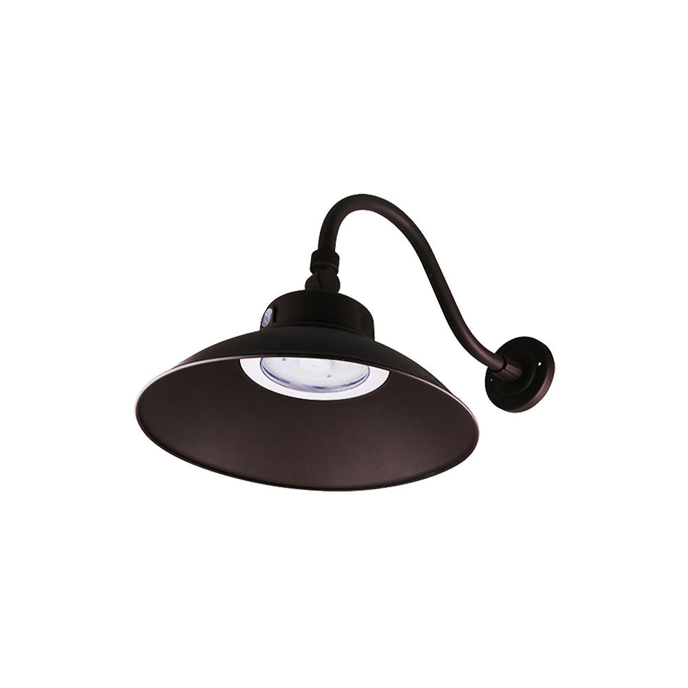 35W LED Gooseneck Barn Light - 210 Degree Swivel Head - 5000 Kelvin - 4550 Lumens - IP65