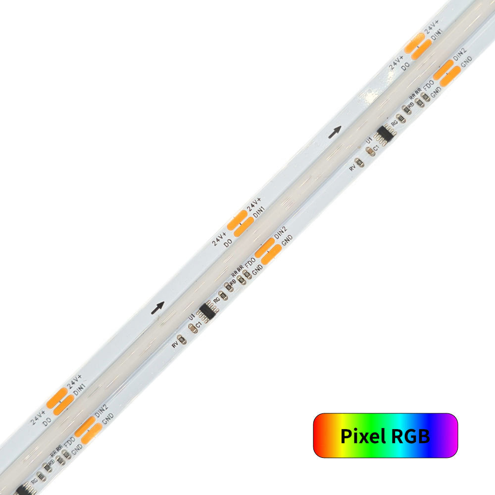 DotFree COB LED Strip Light with 24V IP20 Digital Pixel
