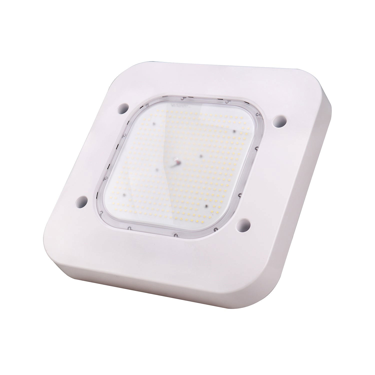 150W Flat Lens Canopy Light for Gas Station - 5700K UL DLC Listed
