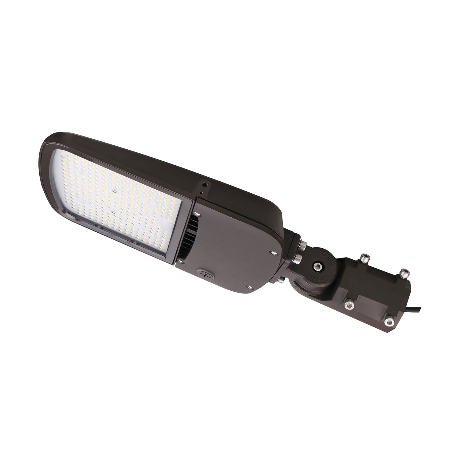 LED Shoebox Area Light | Selectable 100W/120W/150W | 3000K/4000K/5700K CCT | Built-In Photocell | IP65 | cULus DLC