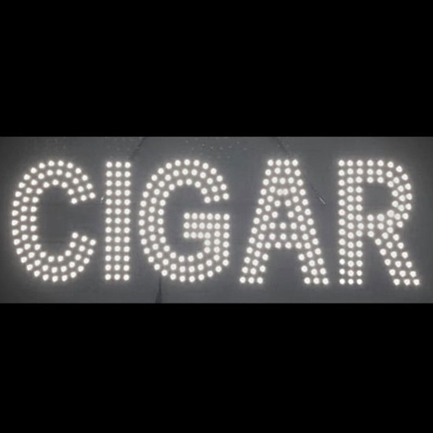 LED Cigar Sign - 9"x30" - Cool White 6500K