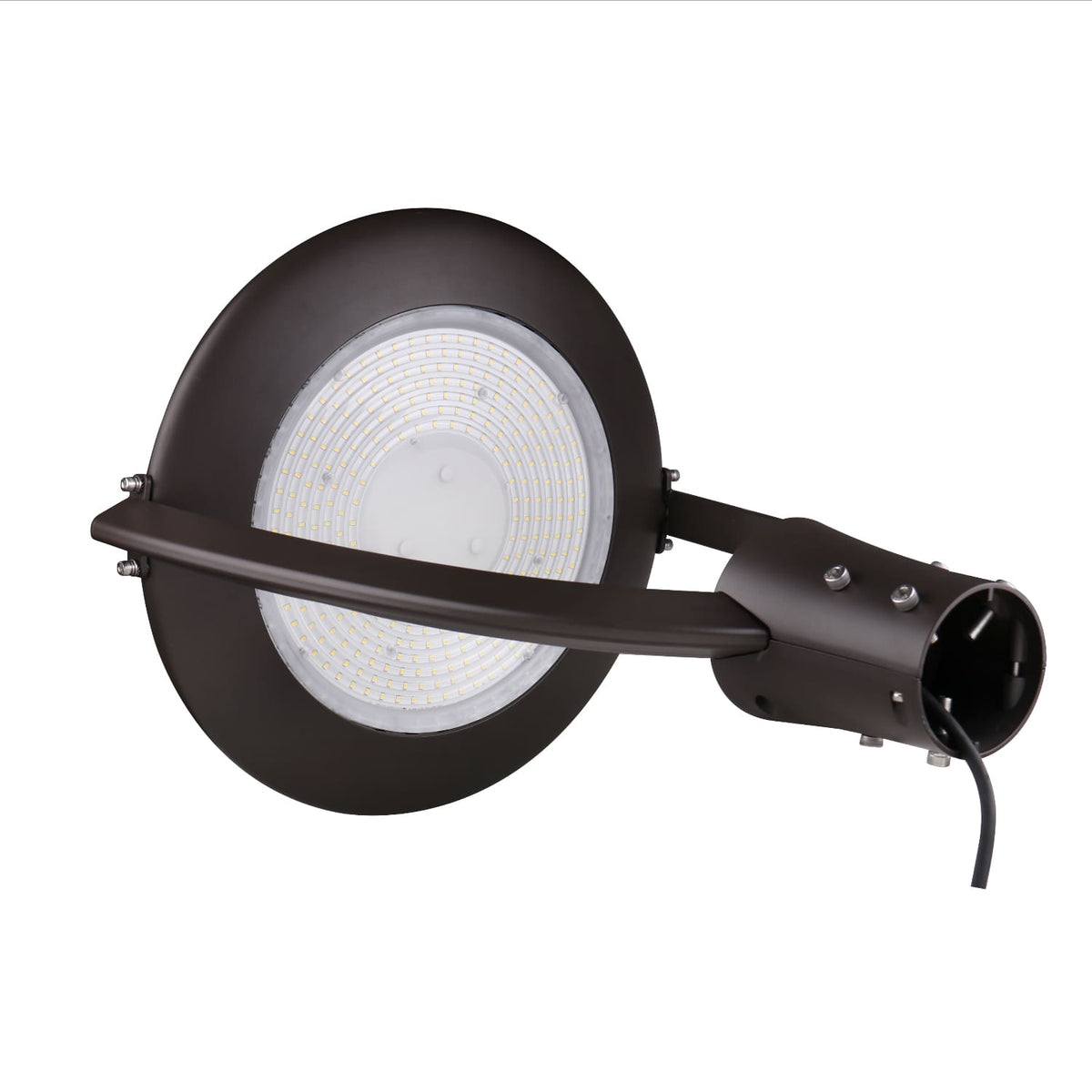 LED Garden Post Top Light, 75W/50W/34W Wattage Selectable, 3CCT, Photocell, 120-277V, UL Certified