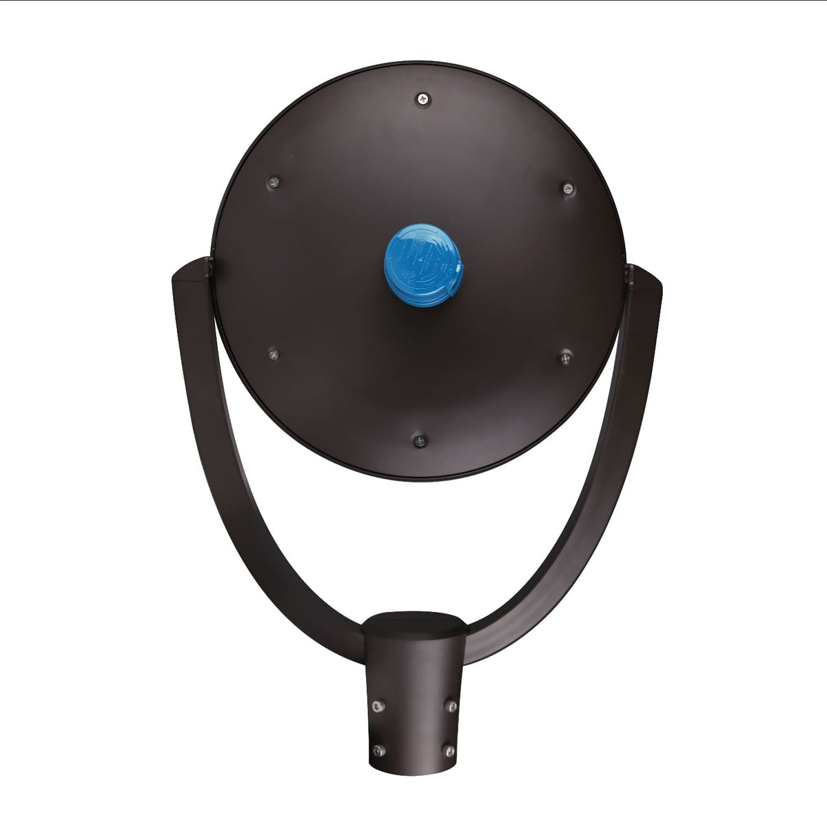 LED Garden Post Top Light, 75W/50W/34W Wattage Selectable, 3CCT, Photocell, 120-277V, UL Certified