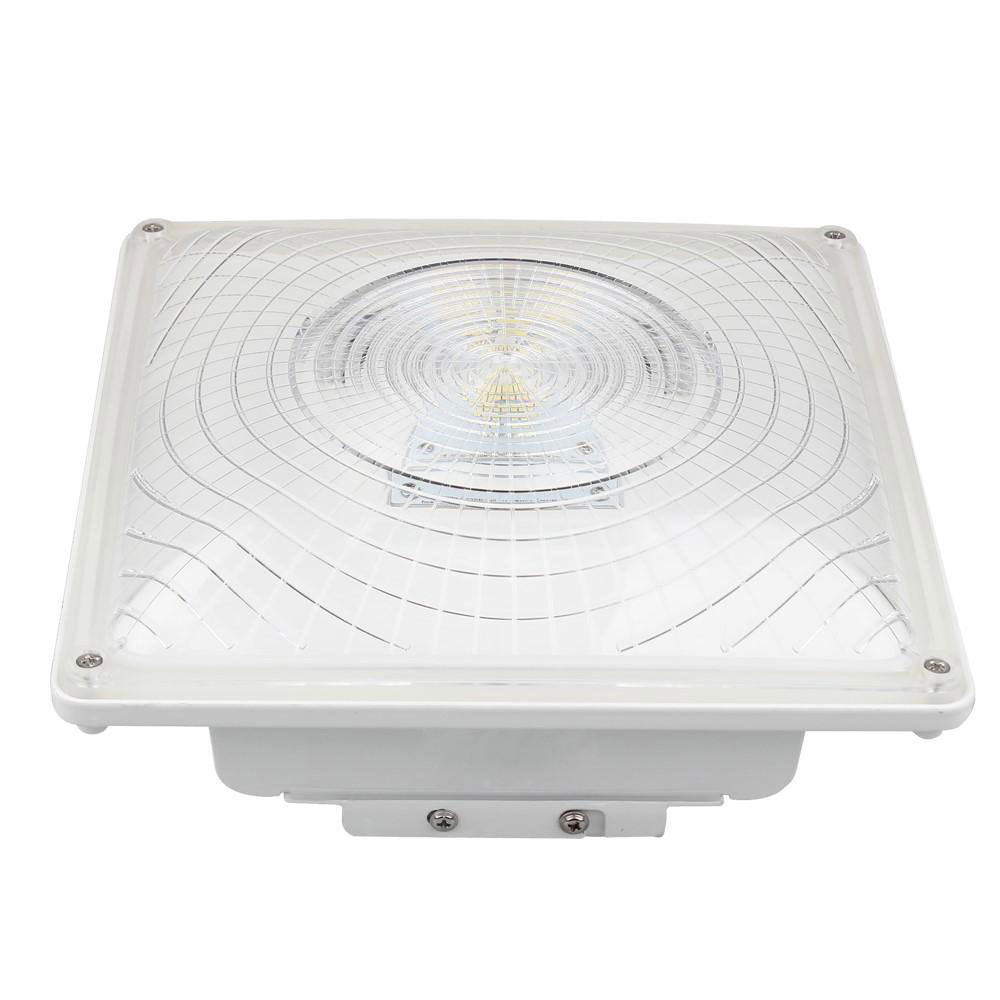 55W Garage Canopy Light for Parking Garages/Canopies - 5000K - UL DLC Approved
