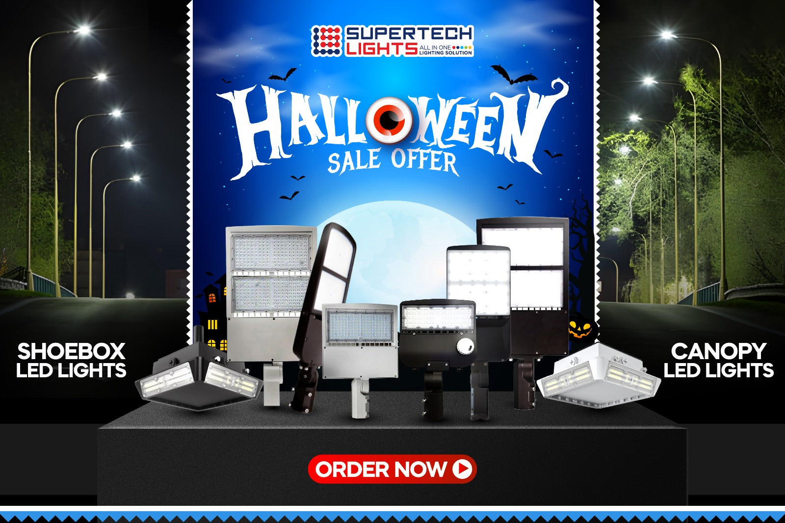 Electrify Your Halloween with Flashy Lighting Offer