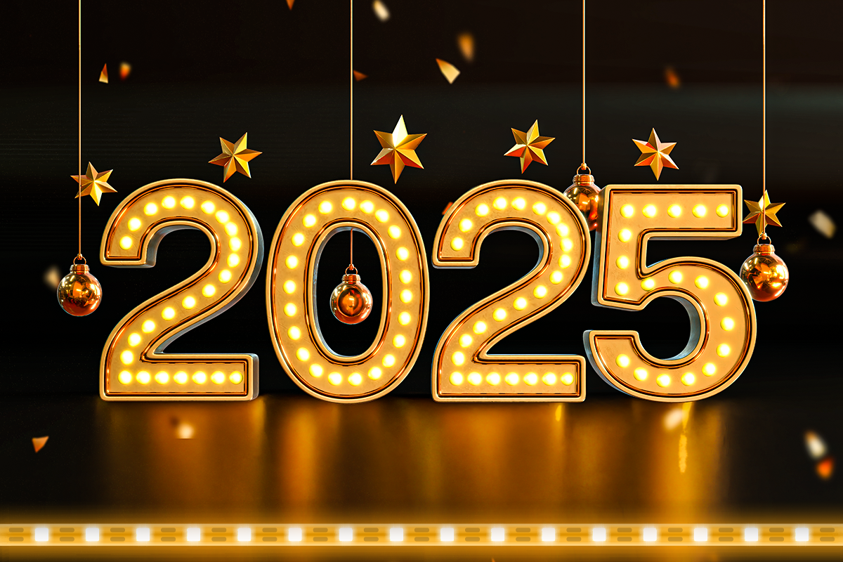 Celebrate Happy New Year 2025 with Super Tech Lights