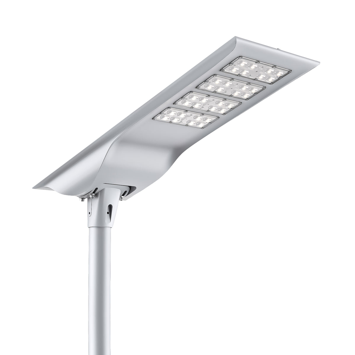 100W Solar LED Street Light | 9000lm | 3-Mode Smart Control | Motion Sensor | IP66 | LiFePO4 Battery – LS-SLS100W