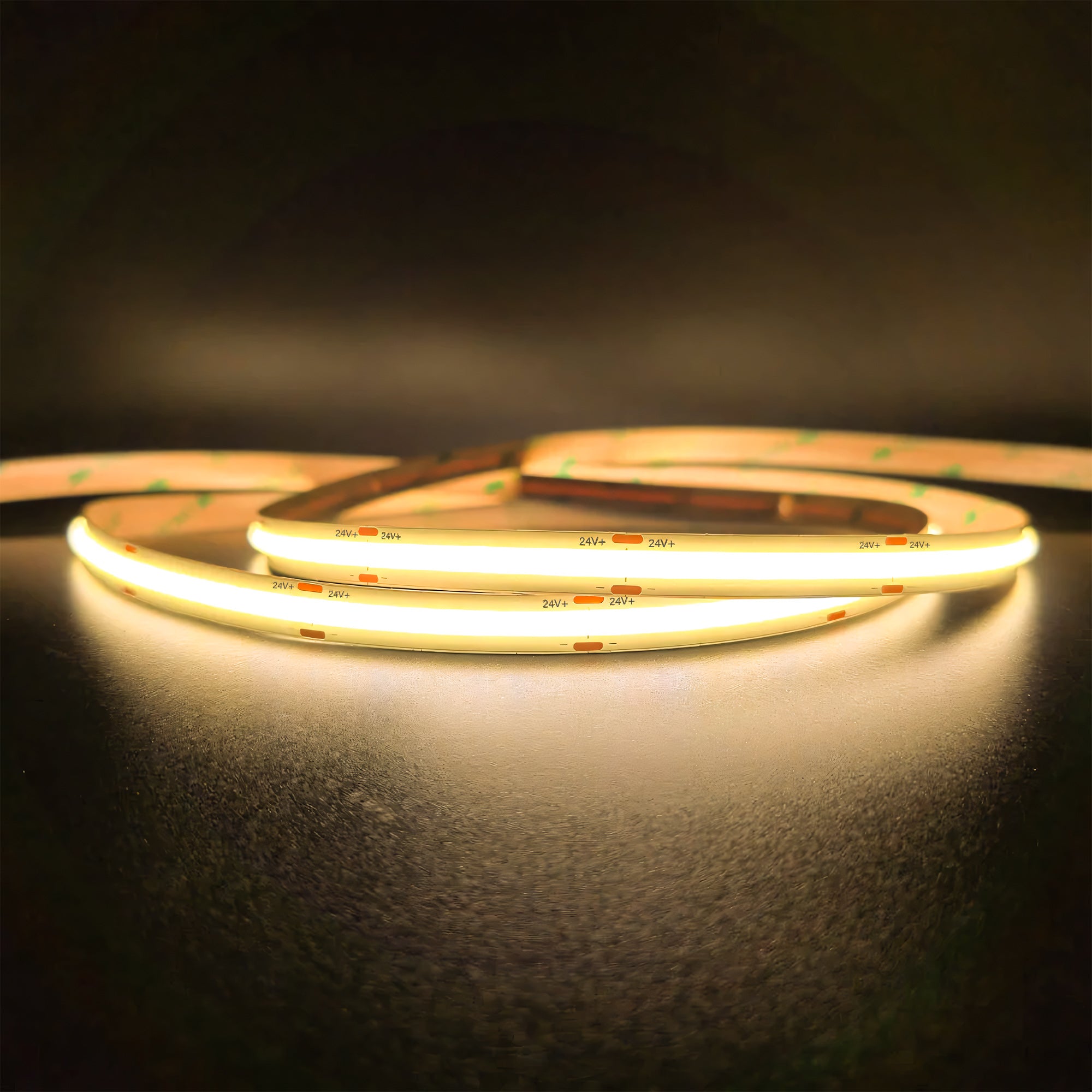 W-Series Static White DotFree COB LED Strip Light IP20 - UL Listed