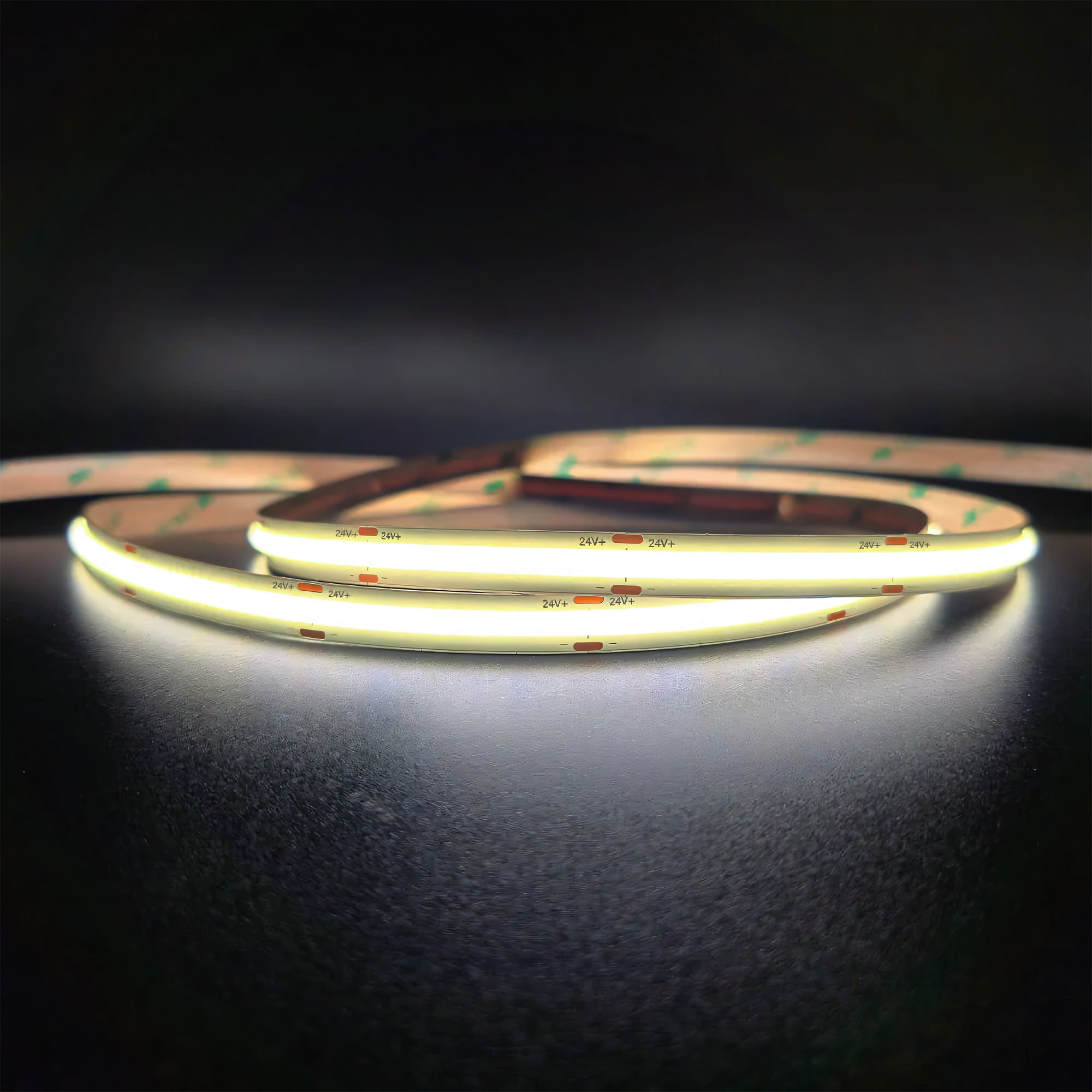 W-Series Static White DotFree COB LED Strip Light IP20 - UL Listed
