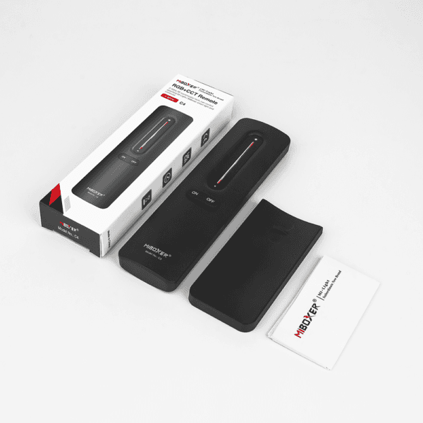C4 RGB+CCT Remote - 2.4GHz Wireless - 30m Control Range | MiBoxer/Mi-Light Compatible