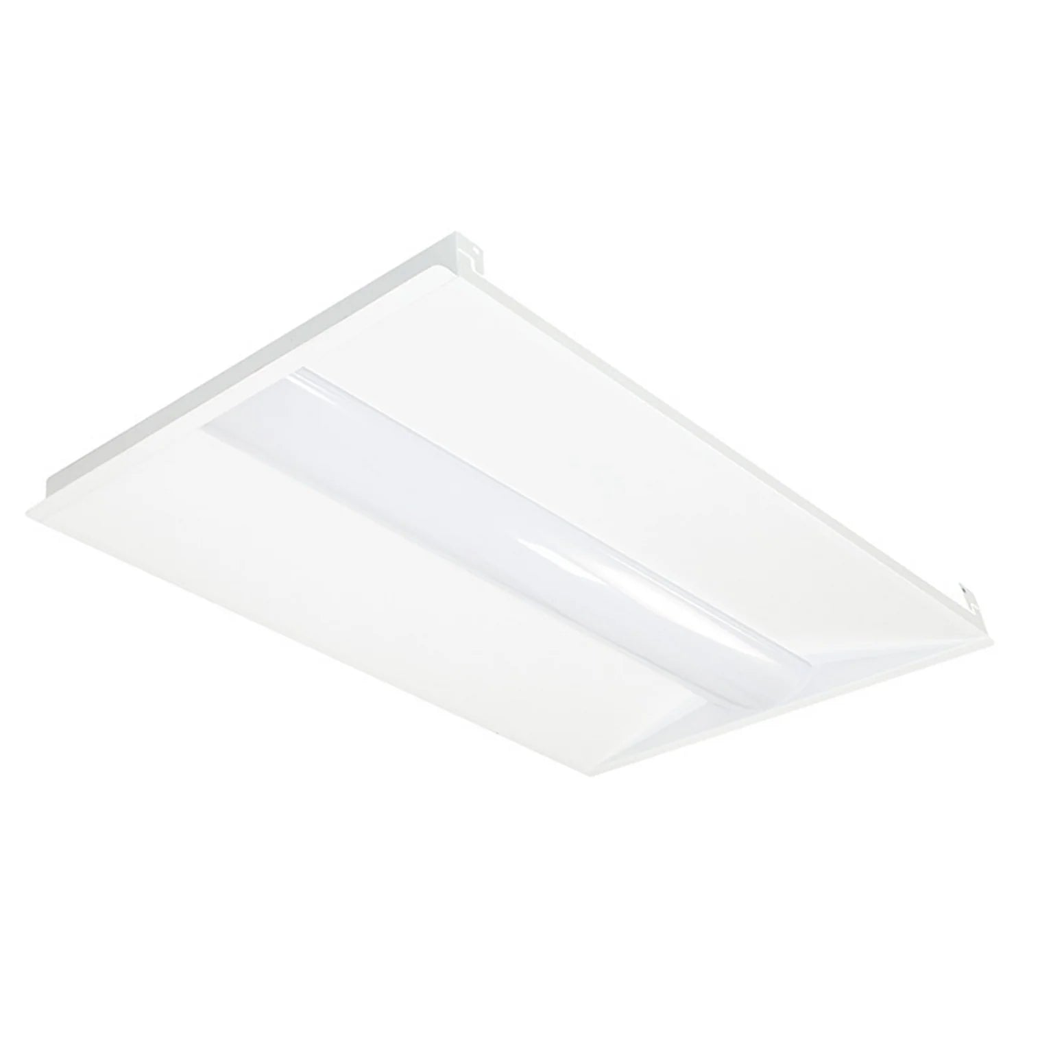 2x4 2-Pack LED Troffer Light | 5-Wattage & 5CCT Selectable | CRI 80+ | ETL & DLC Listed – LS-TF24M50W5CCT