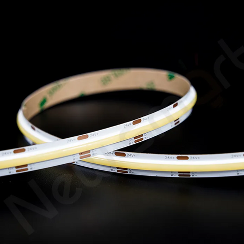 DotFree COB CCT Tunable 16FT 24V LED Strip Light - 2700K to 6000K - IP20 - UL Listed