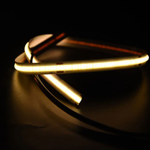 25FT 24V DotFree COB LED Strip Light - Single Color - IP20 - UL Listed