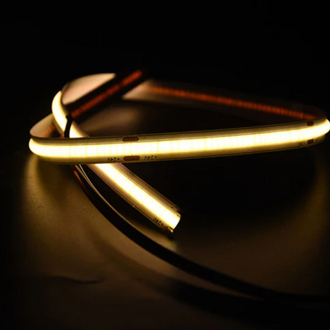 16.4ft COB LED Strip Light - Flexible Tape Light - IP20 - 12V - UL Listed