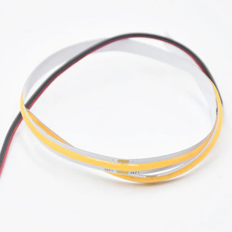 25FT 24V DotFree COB LED Strip Light - Single Color - IP20 - UL Listed