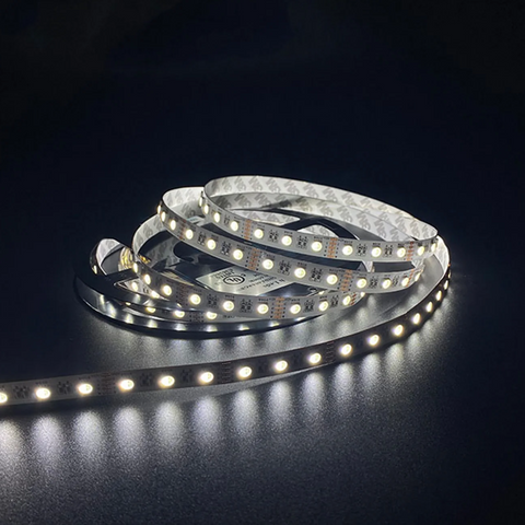 SMD 5050 25ft RGBW+CCT LED Strip Light - IP20, 60leds/m, 24V, UL Listed