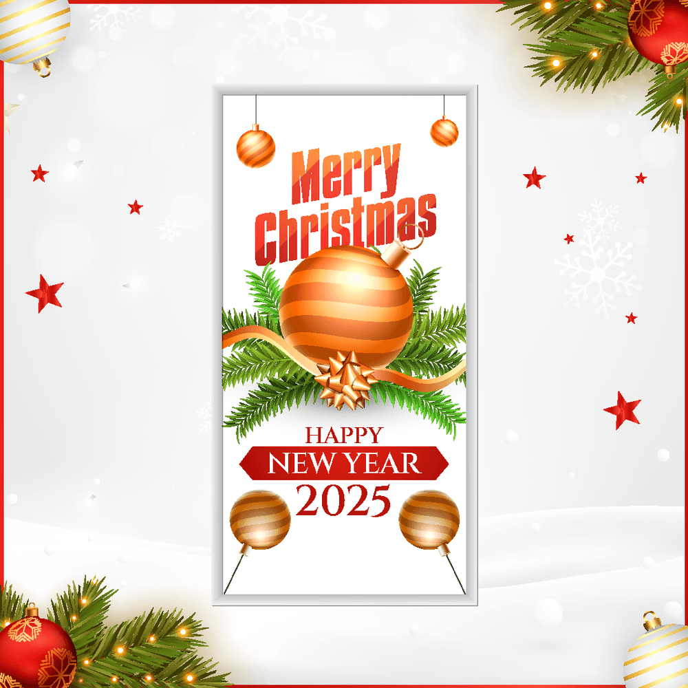 Premium Christmas-Themed LED Panel Light – Festive 2x4 Panels  25/30/40W Watt Selectable Flat Panel for Home & Business Décor 3CCT – ETL DLC Listed