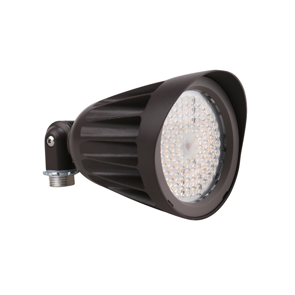 Outdoor Bullet LED Flood Light with durable black body for pathway and accent lighting