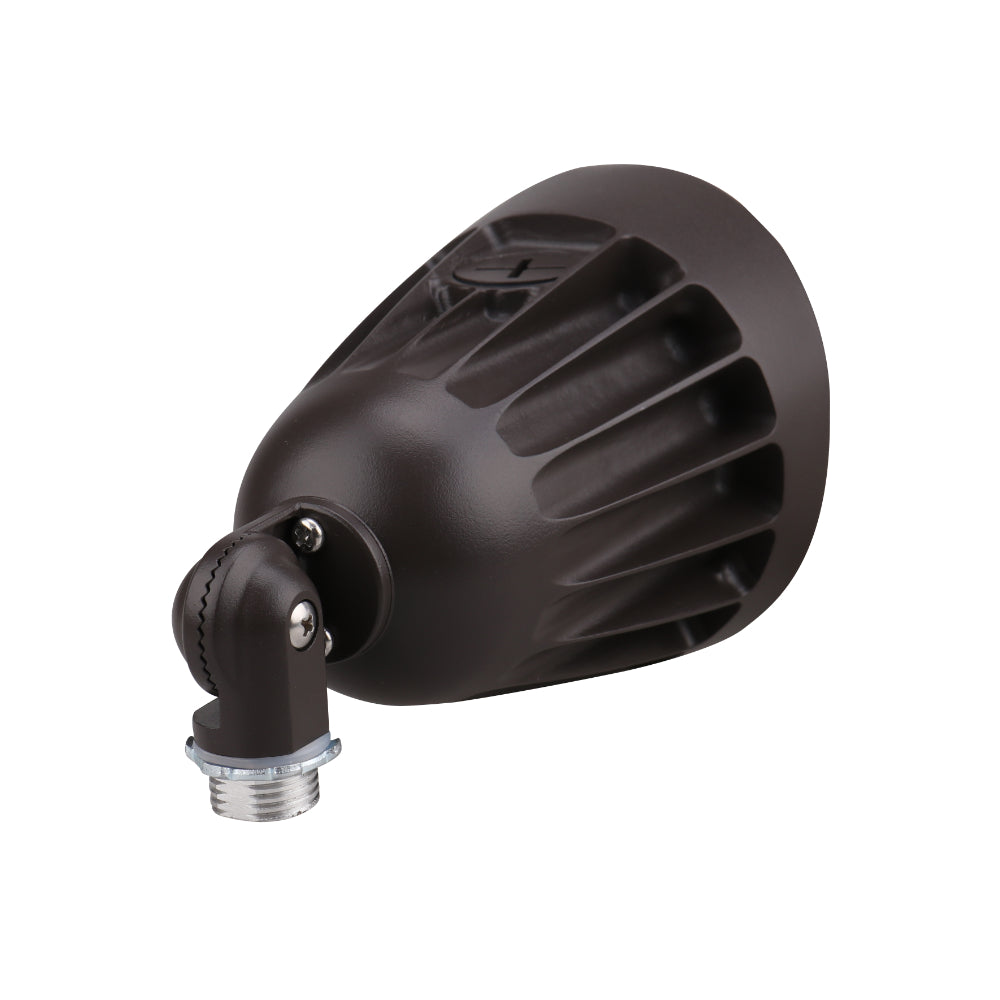 25W Selectable LED Landscape Bullet Flood Light – 15/20/25W, 3CCT, Integrated Photocell, UL/DLC Listed
