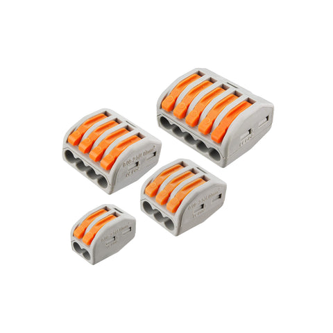 28-12 AWG Lever Lock Electrical Connector Terminal Blocks