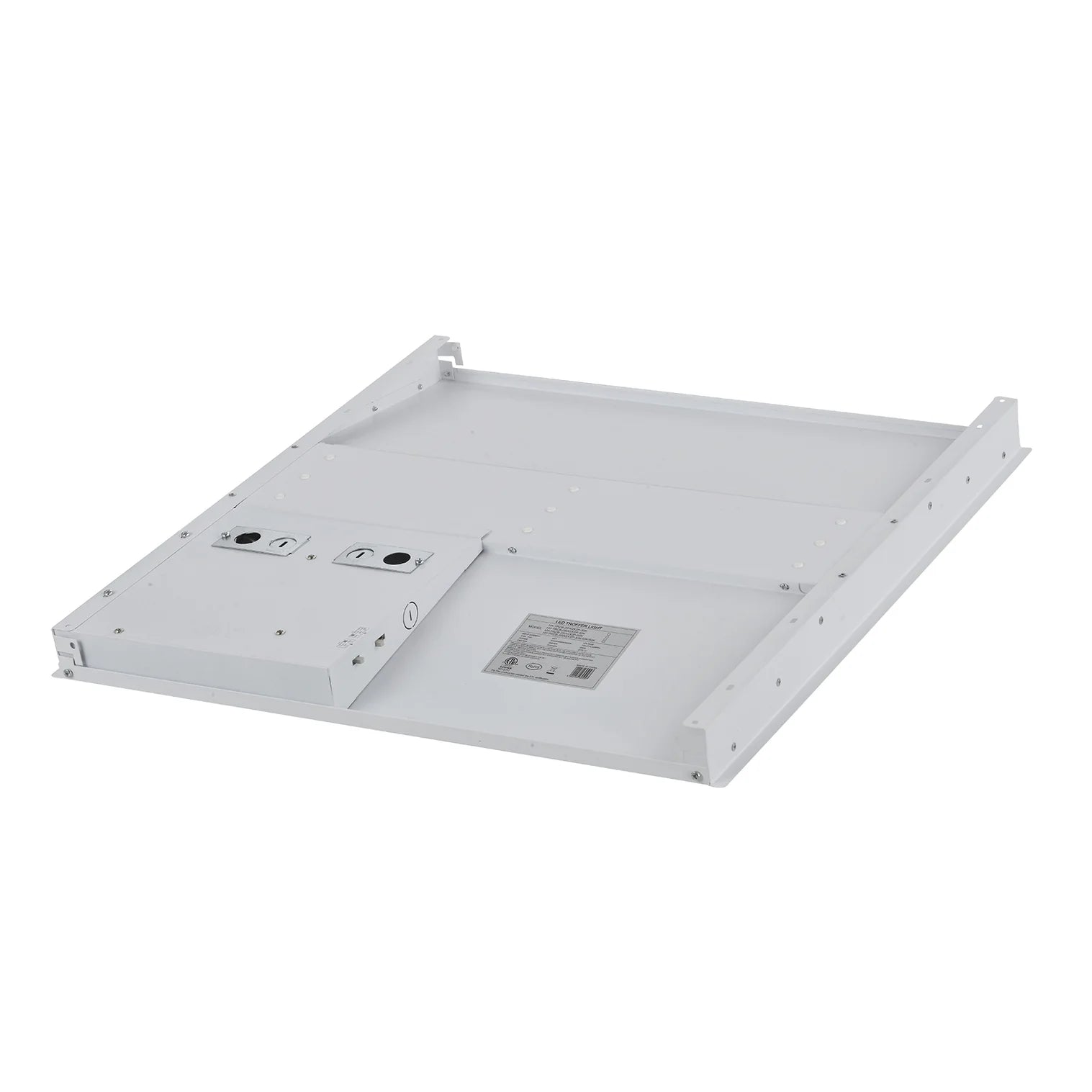 2x2 2-Pack LED Troffer Light | 5-Wattage & 5CCT Selectable | CRI 80+ | ETL & DLC Listed – LS-TF22M40W5CCT