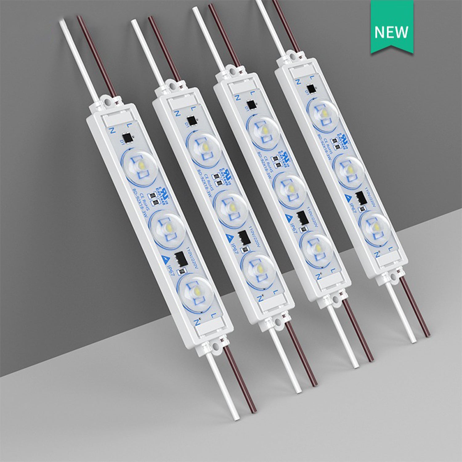 LED Modules - 3W 110V - IP65 - 100pcs Set