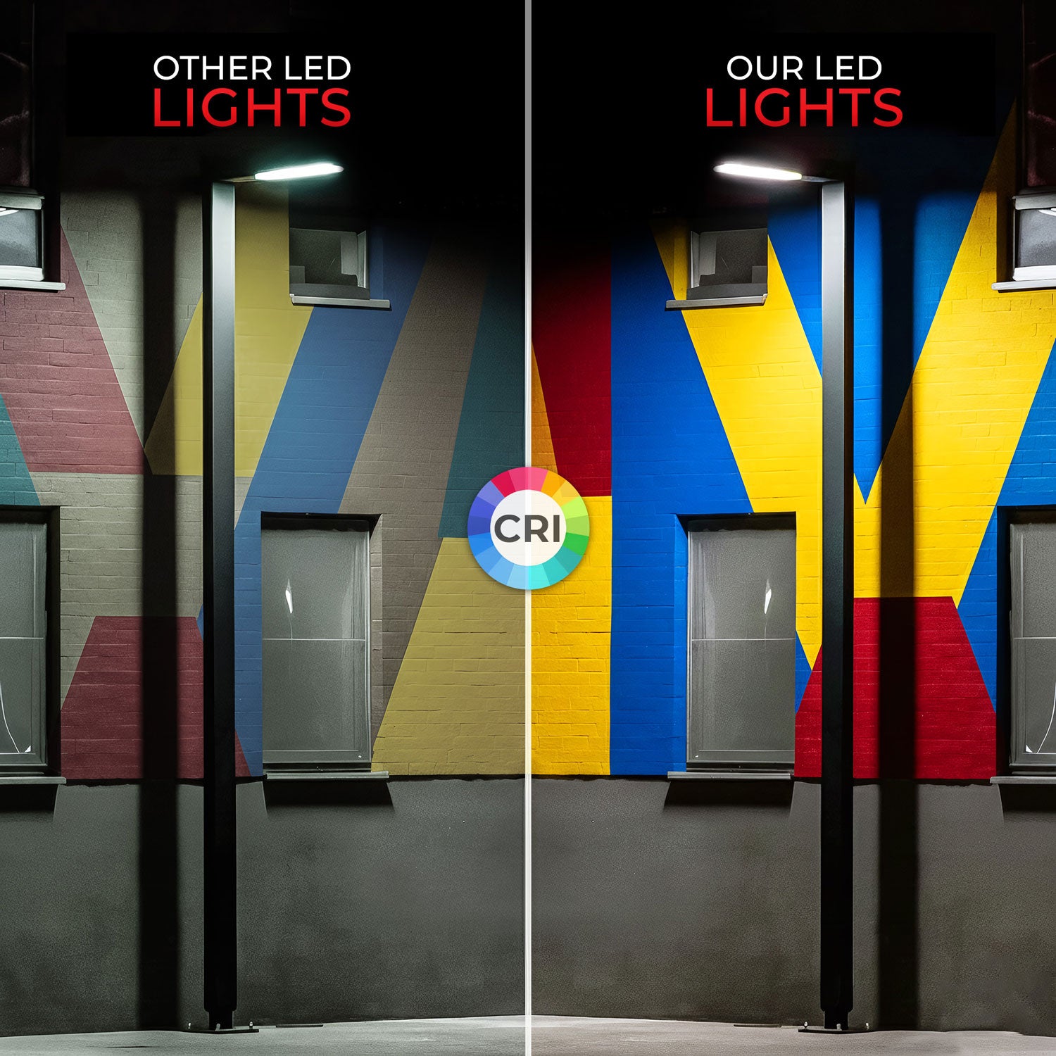 100W 8th Gen LED Shoebox Area Light 13000 Lumens 5000K UL DLC Listed