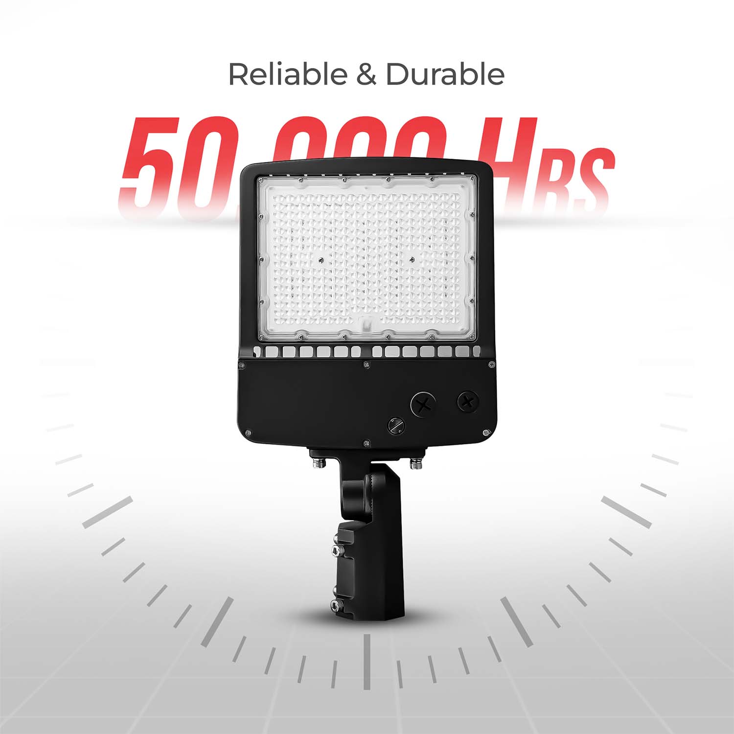 150W LED Shoebox Area Light AC 120V-277V CCT 5700K | SBC11-150W-120V-57K