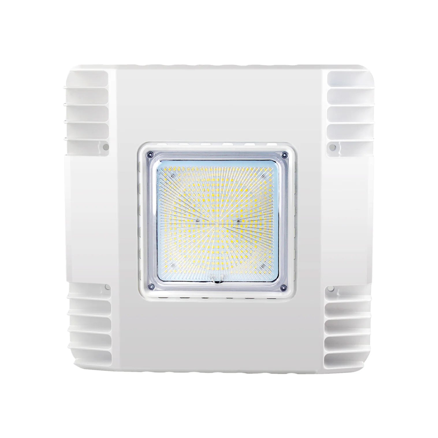 150W LED Drop Lens Canopy Light for Gas Stations - 5700K UL DLC Listed