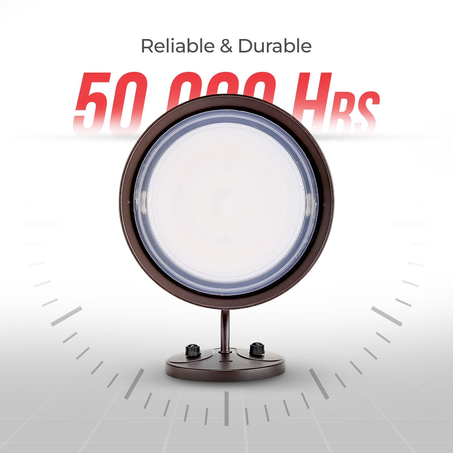 28W LED Gooseneck Wall Light – 3,080 Lumens, 120-277VAC, CCT Selectable, Integrated Photocell