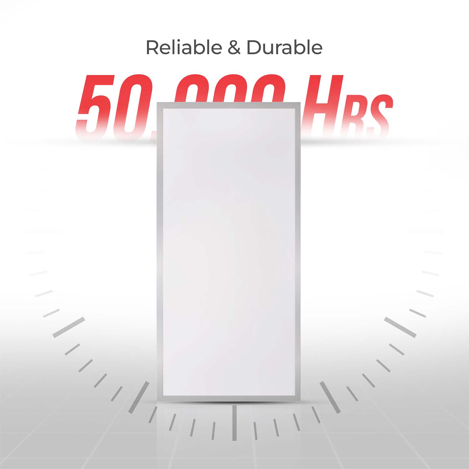 2x4 LED Backlit Panel CCT Light - Emergency Battery Backup, 3CCT - 6 Pack