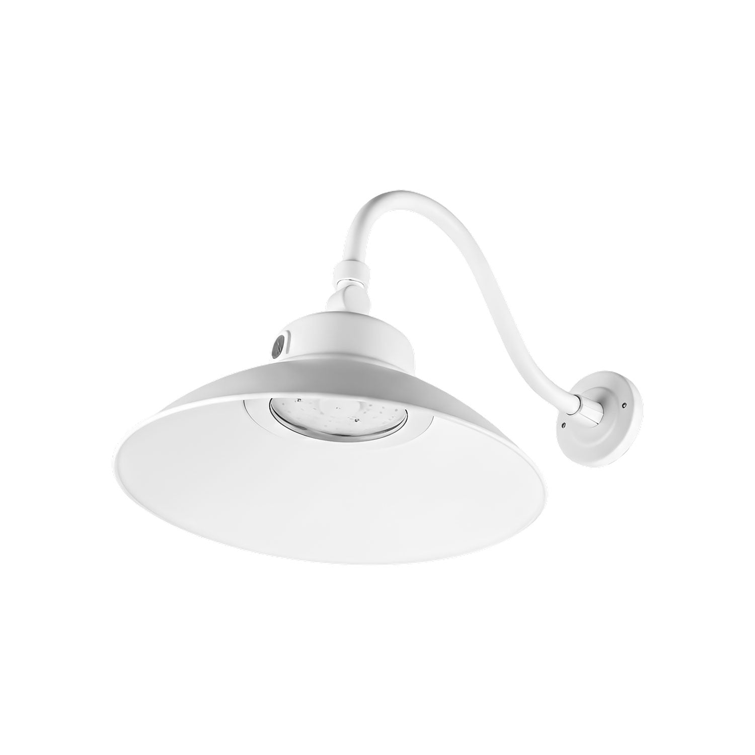 35W LED Gooseneck Barn Light - 210 Degree Swivel Head - 5000 Kelvin  - 4550 Lumens - IP65