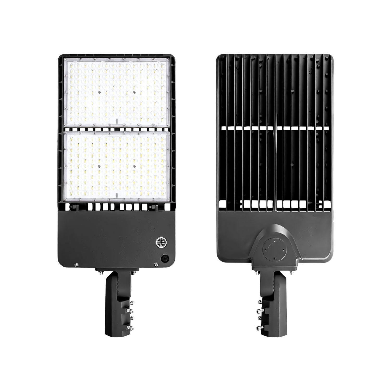 500W AR09 Wattage Selectable LED Shoebox Light | 80,000 Lumens, 3CCT Selectable (3000K/4000K/5000K), UL/DLC Certified