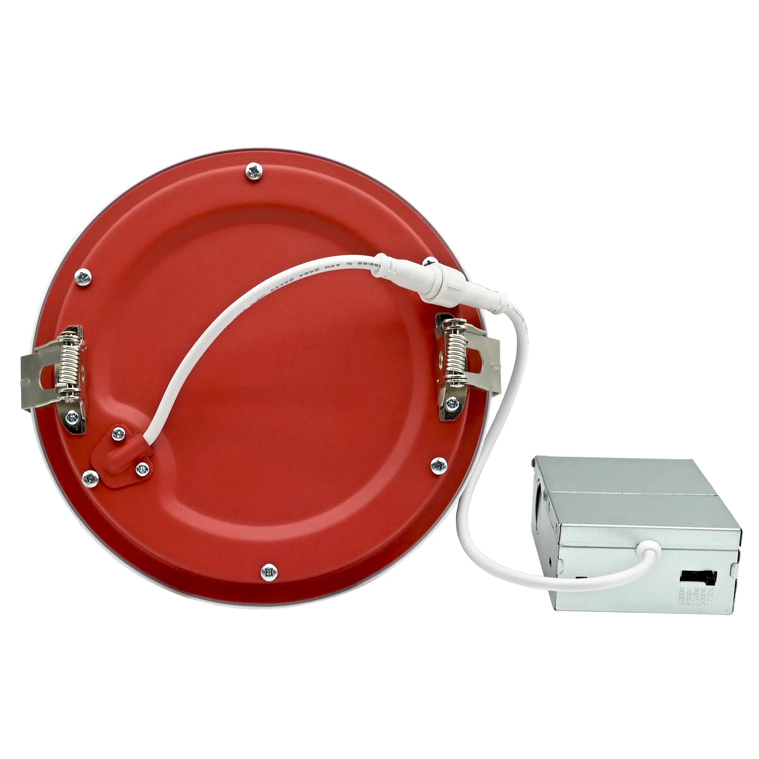 6" Fire-Rated LED Canless Downlight | 15W | 1200lm | 5CCT Selectable | IC Rated | Dimmable | ETL & Energy Star – 6C-15W-5CCT-FR