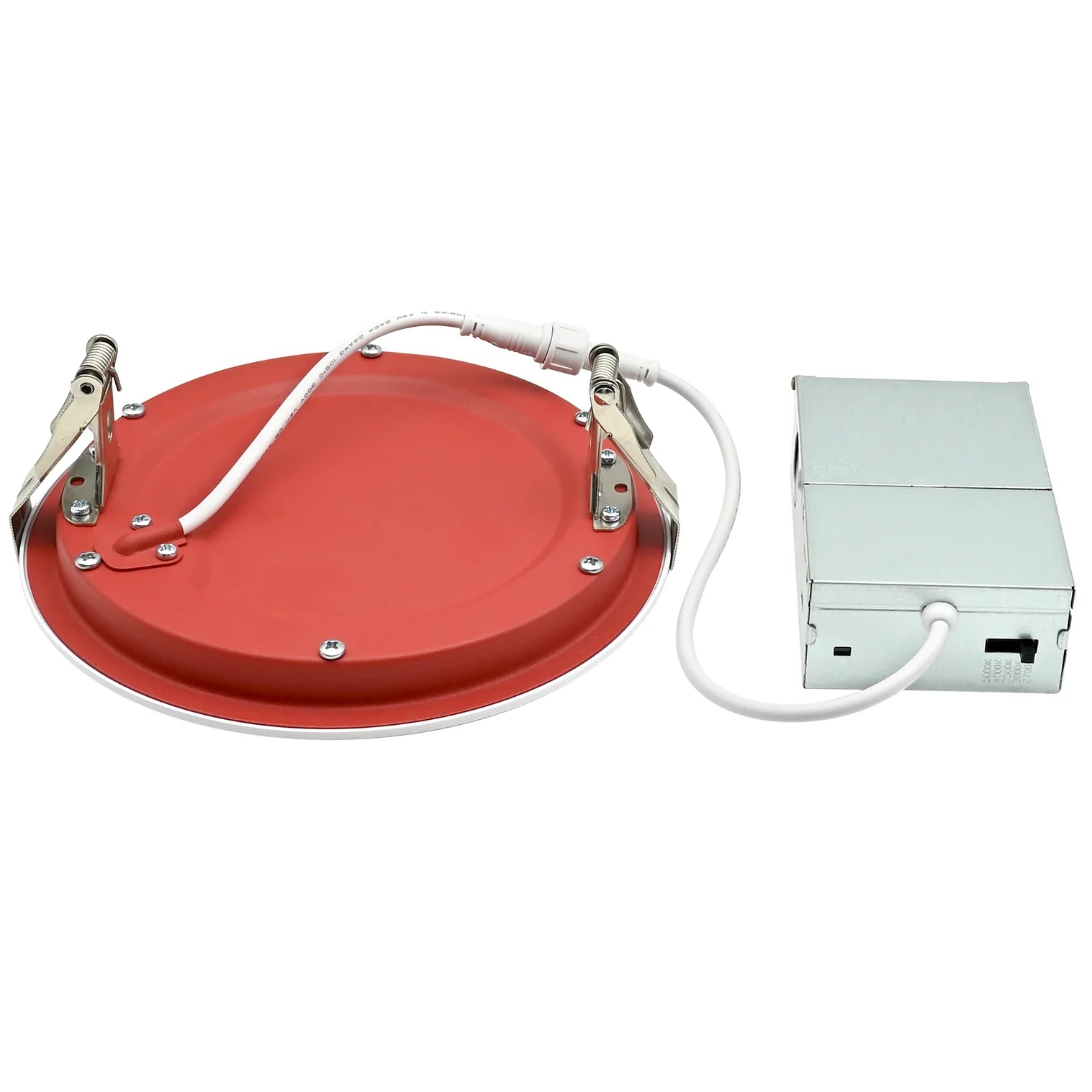 6" Fire-Rated LED Canless Downlight | 15W | 1200lm | 5CCT Selectable | IC Rated | Dimmable | ETL & Energy Star – 6C-15W-5CCT-FR
