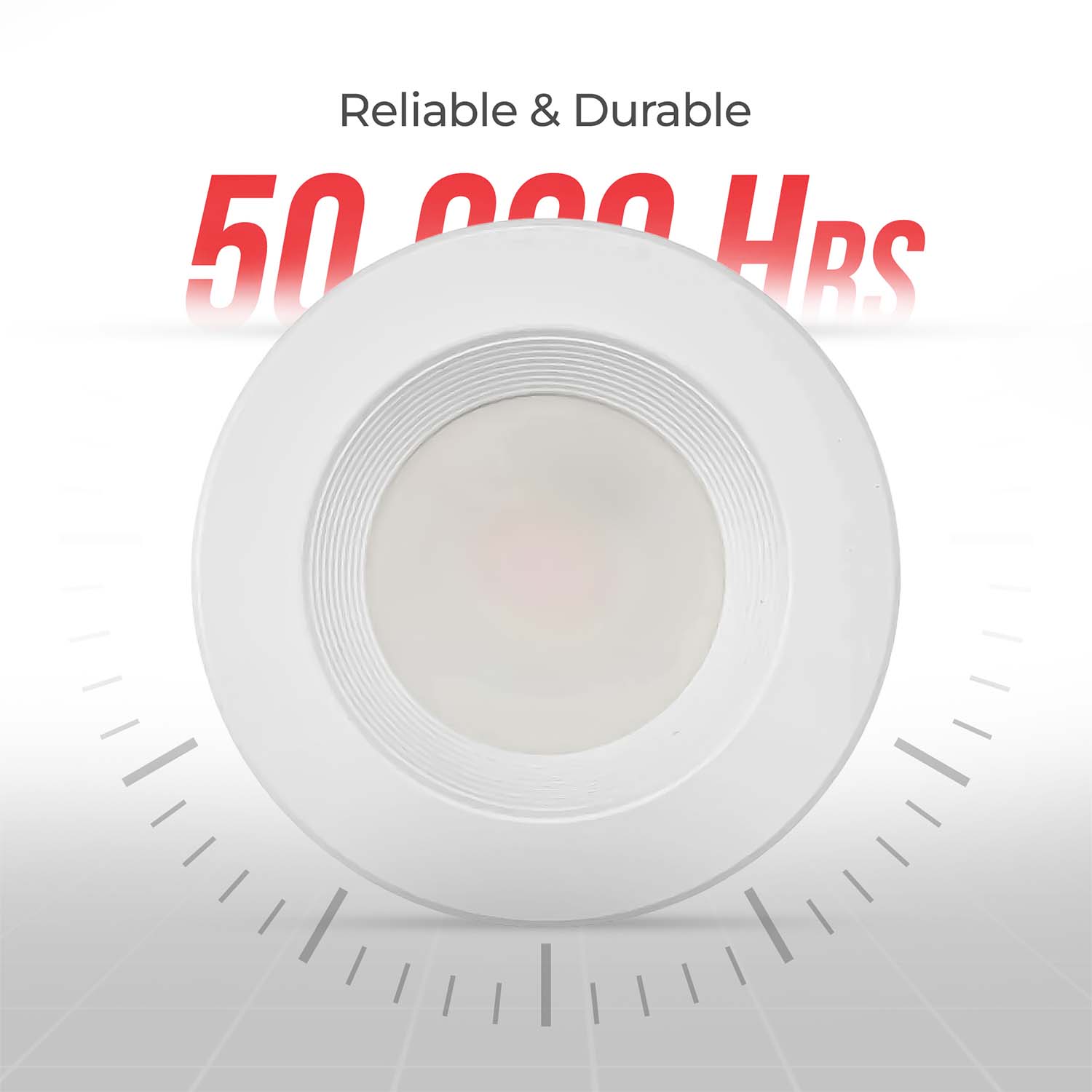 6" Retrofit Recessed Downlight - 15W - 1200 Lumens