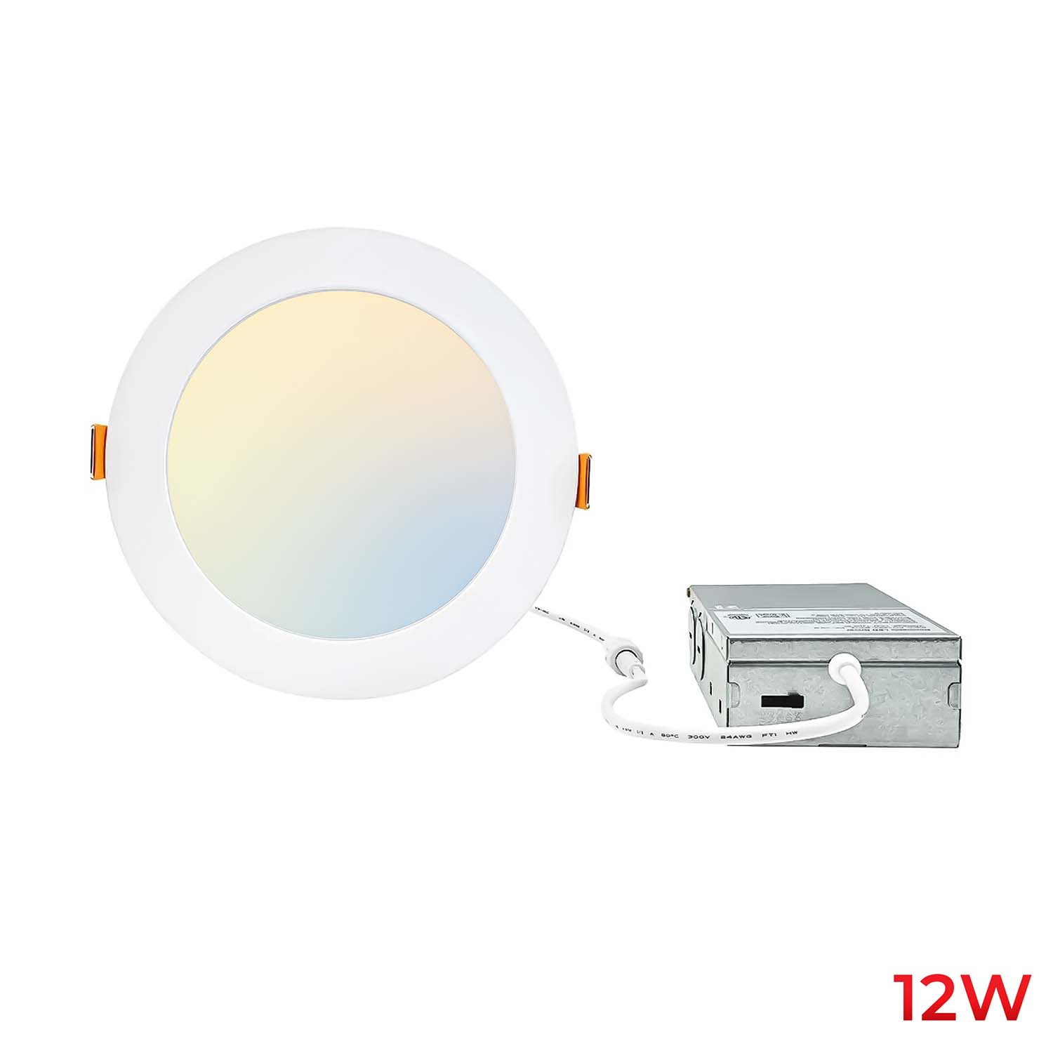 6 inch LED Slim Panel Downlight 5 CCT Selectable | 2ND6-S3-12W-5CCT