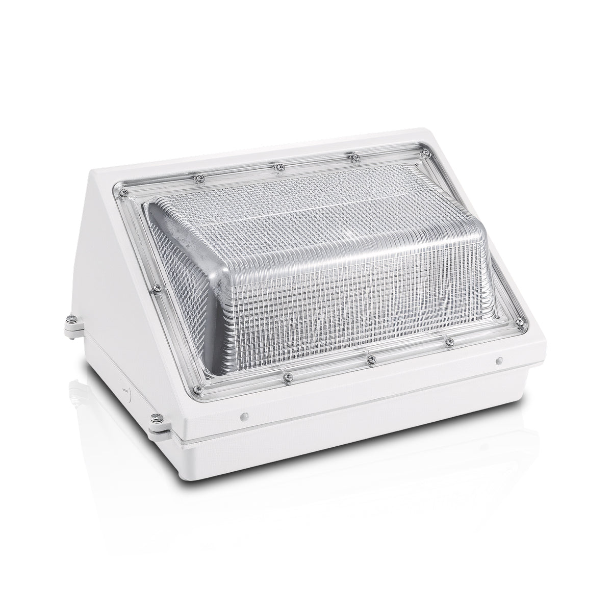 Selectable Wattage LED Wall Pack – 60/80/100/120W, 3CCT 3000K/4000K/5000K, White, Photocell
