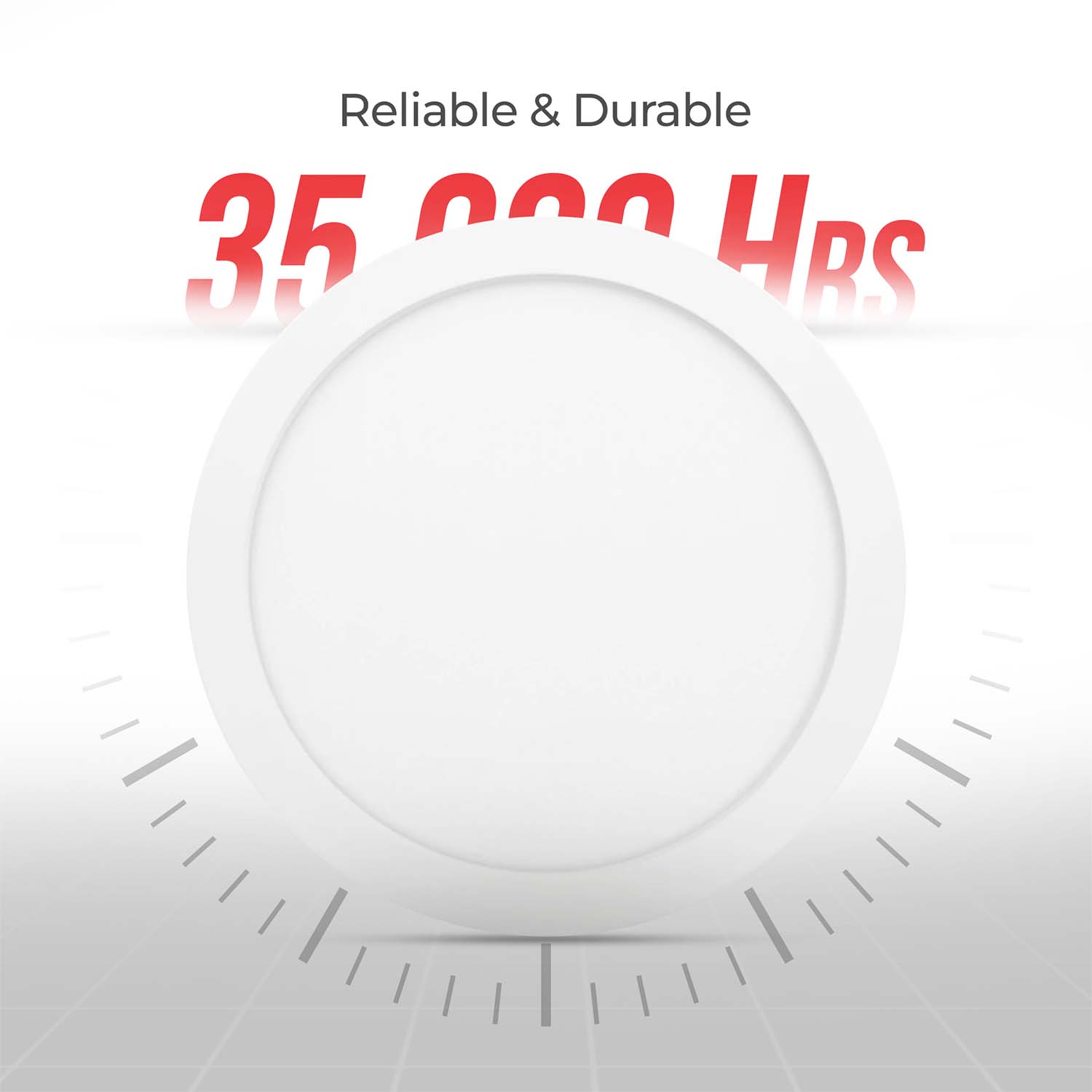 9 inch 18W LED Slim Panel Downlight - 1260 Lumens - 5700K - ETL Approved