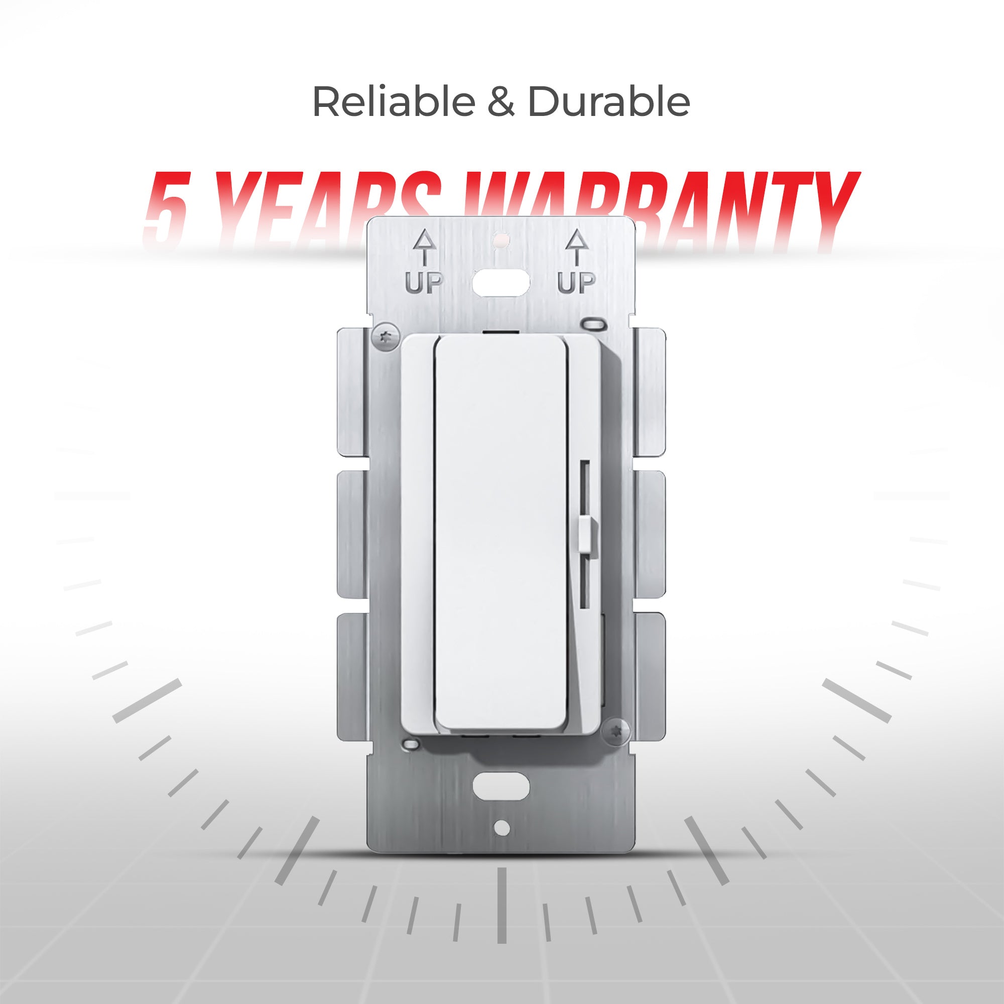 96W LED Dimmer + Driver Combo Switch – 120VAC to 24VDC, Single Gang, 3-Way