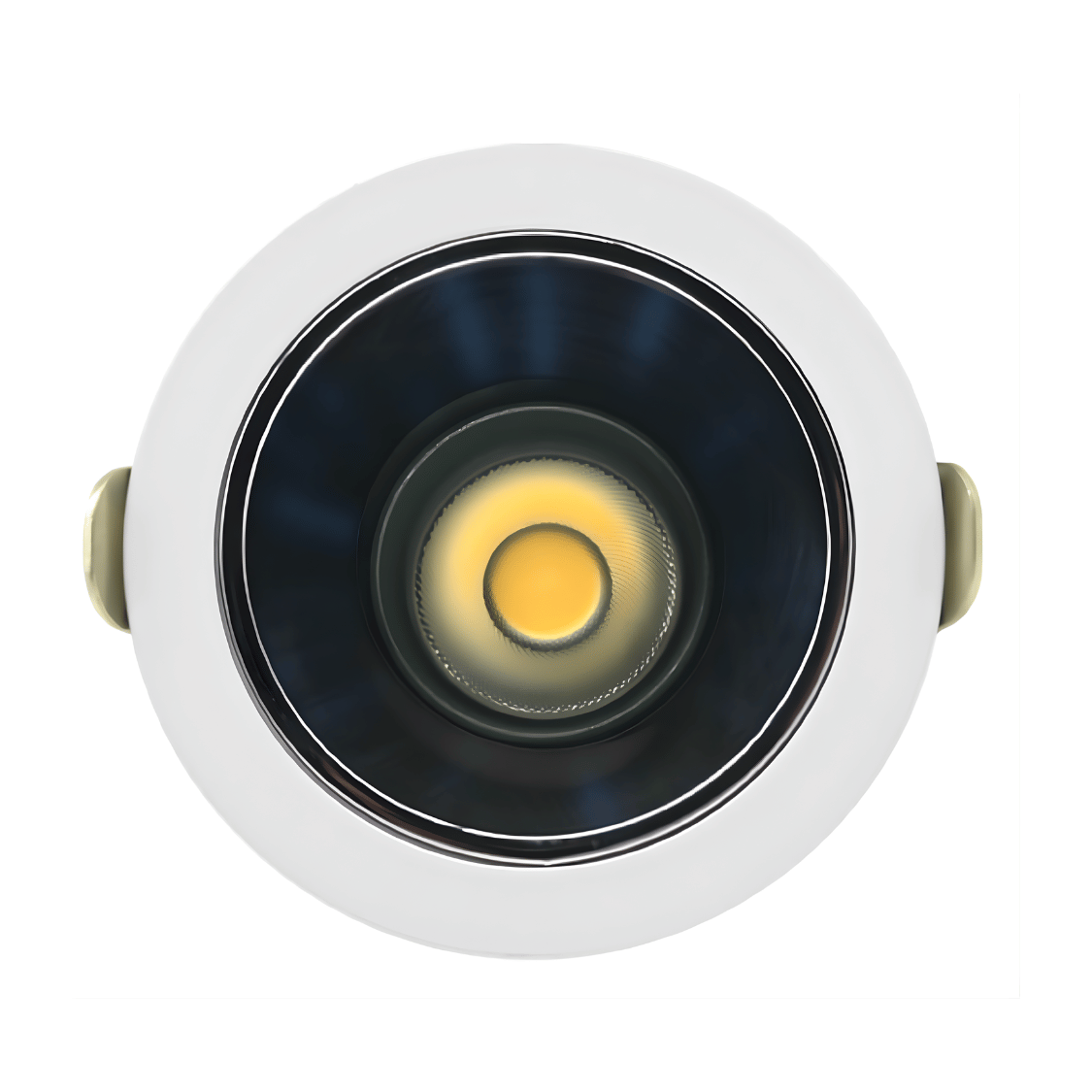 2″ / 3″ Architectural LED Gimbal Downlight – 5CCT, Triac Dimming, White Trim/Black Reflector, ETL Listed