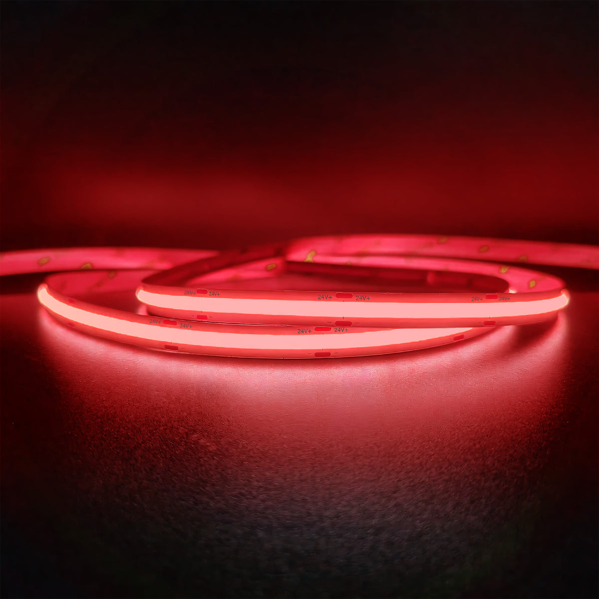 CL-Series Monochrome 24V DotFree COB LED Strip Light IP20 - UL Listed